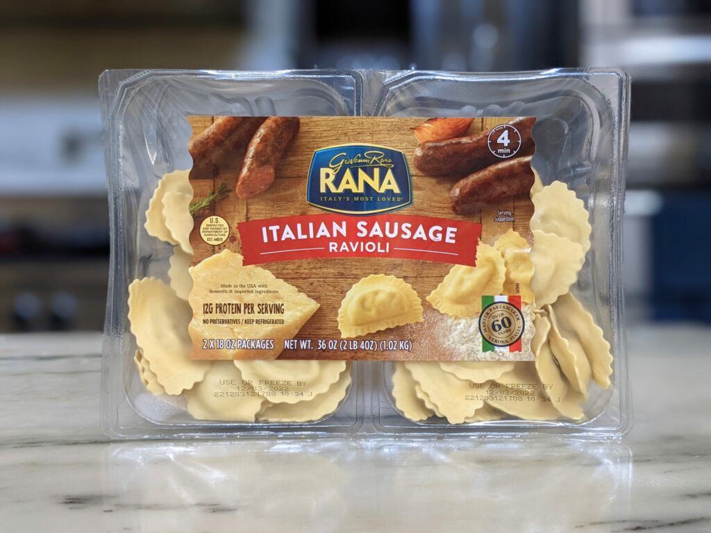 Costco-Italian-Sausage-Ravioli-Rana