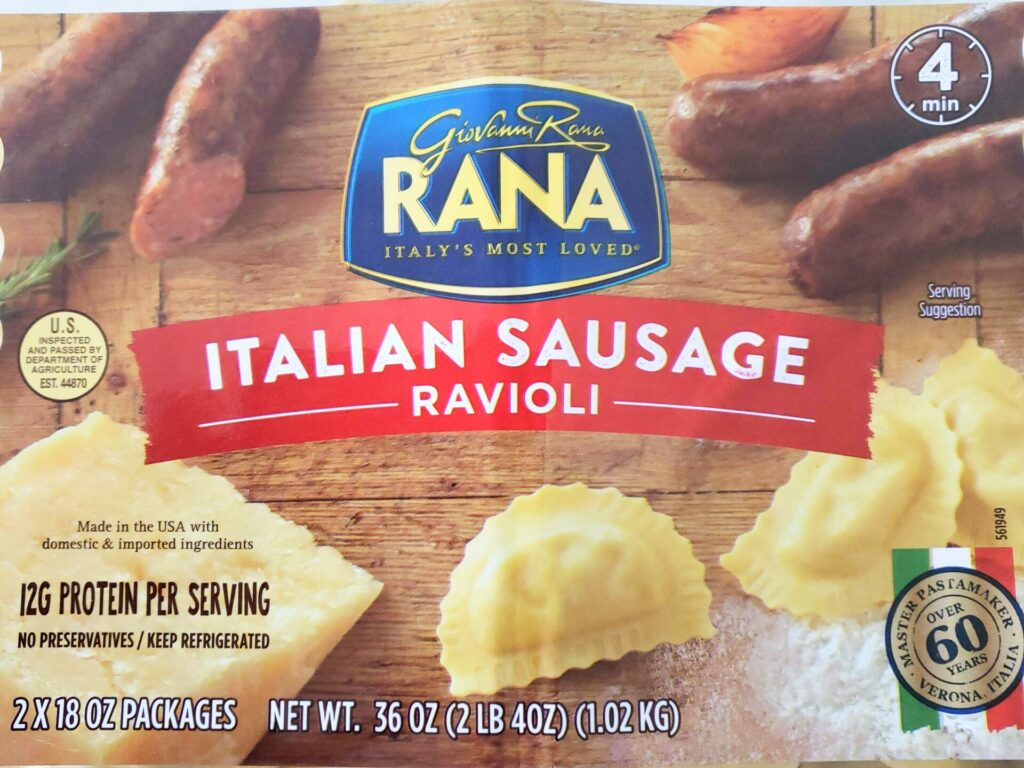 Costco Italian Sausage Ravioli - Price, How To Cook, Review