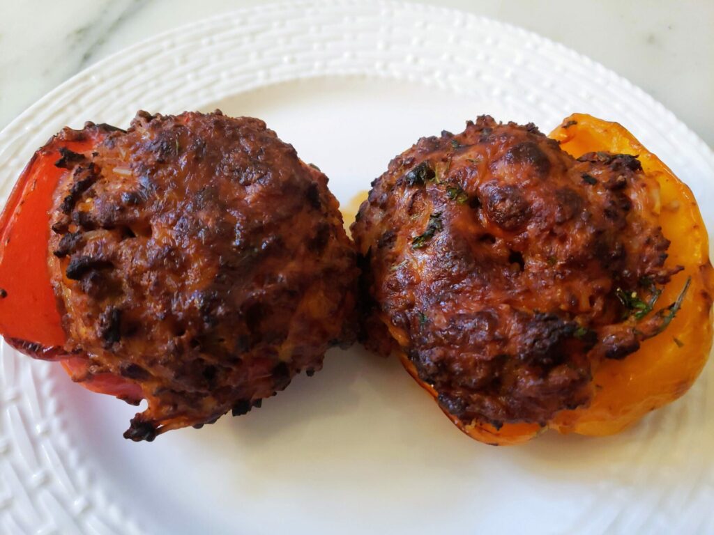 Air-Fryer-Costco-Stuffed-Peppers