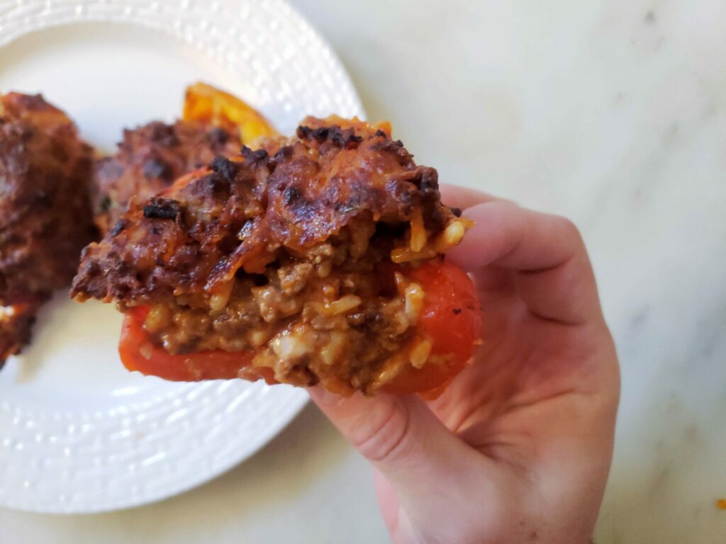 Air-Fryer-Stuffed-Pepper-from-Costco