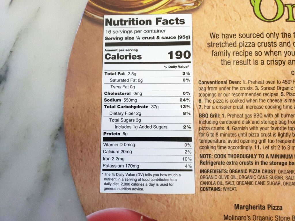 Costco-Pizza-Crust-Kit-Calories