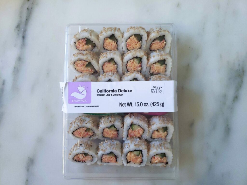 I would rate the sushi 2 out of 10 : r/Costco