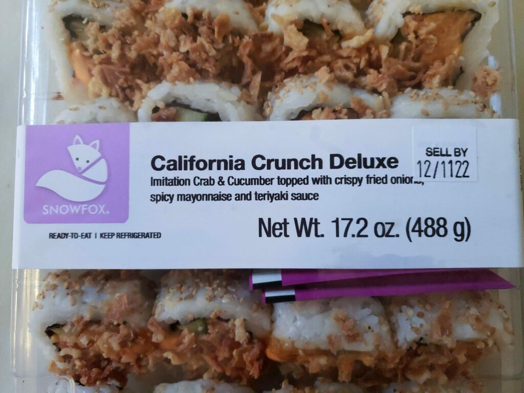 I would rate the sushi 2 out of 10 : r/Costco