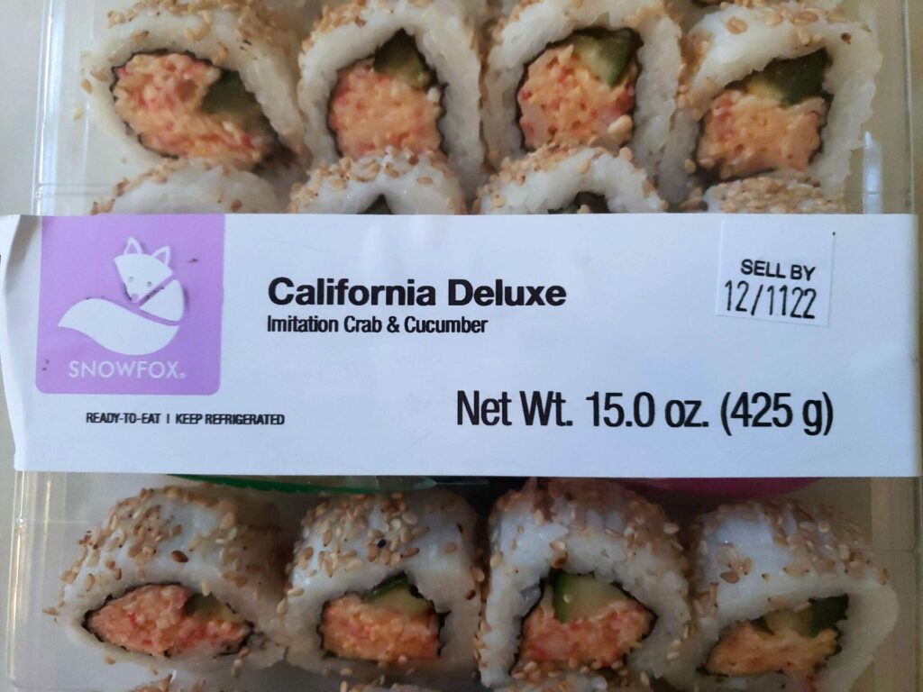 I would rate the sushi 2 out of 10 : r/Costco