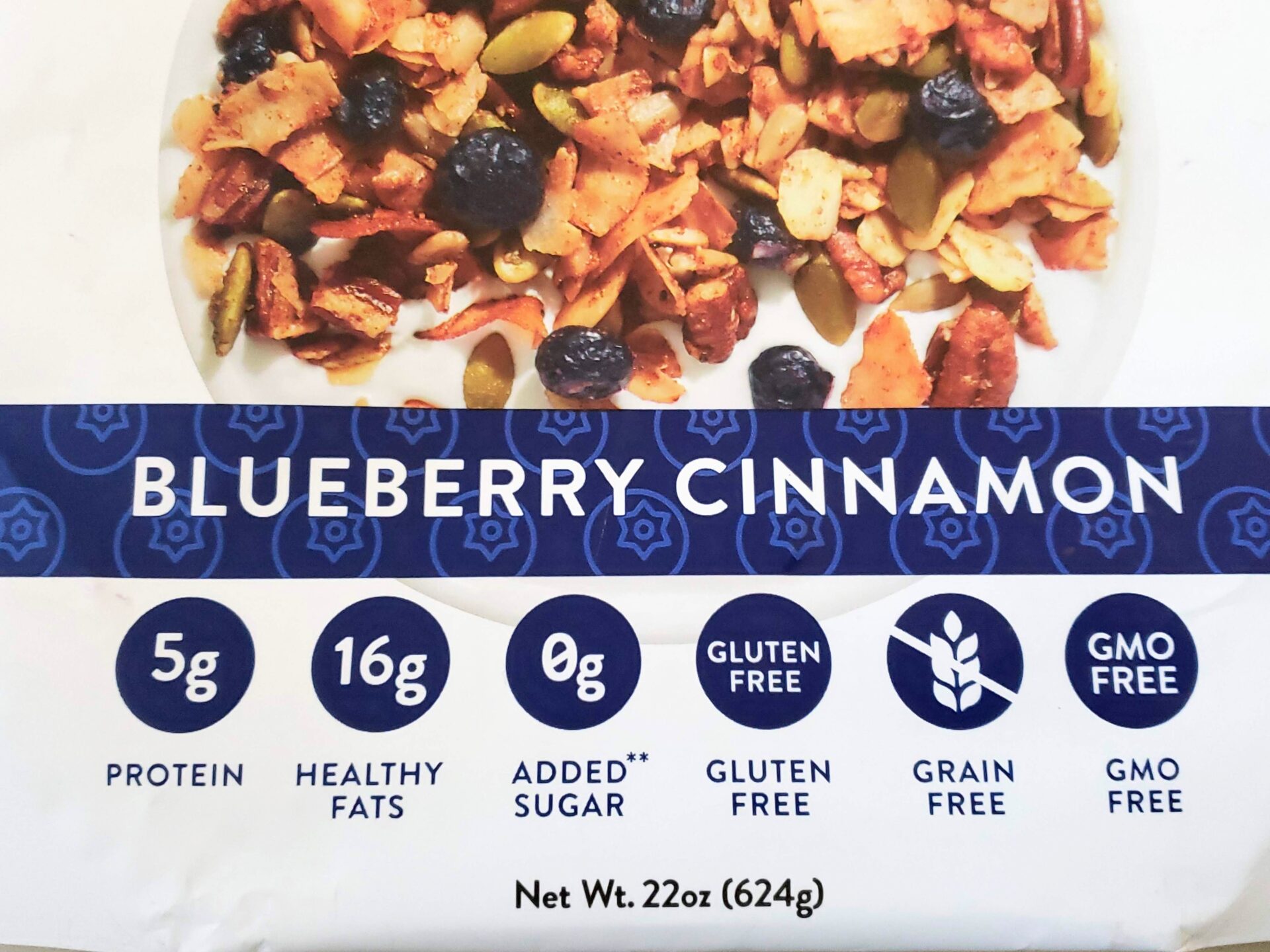 Costco Low Carb Keto Granola - Calorie + Carb Info