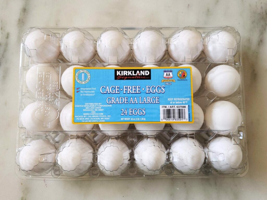 Organic Free-Range Grade A Extra Large Eggs - Kirkland - 54 oz