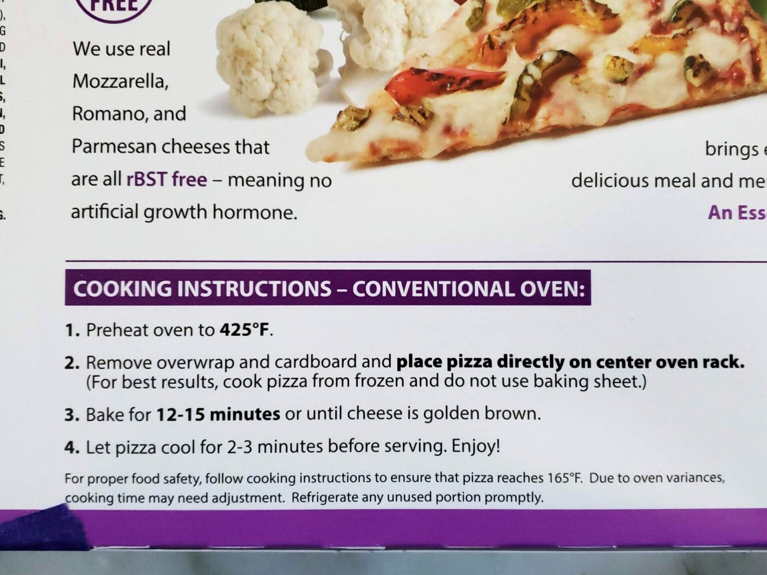 Costco Frozen Pizza Cooking Instructions (All Pizzas)