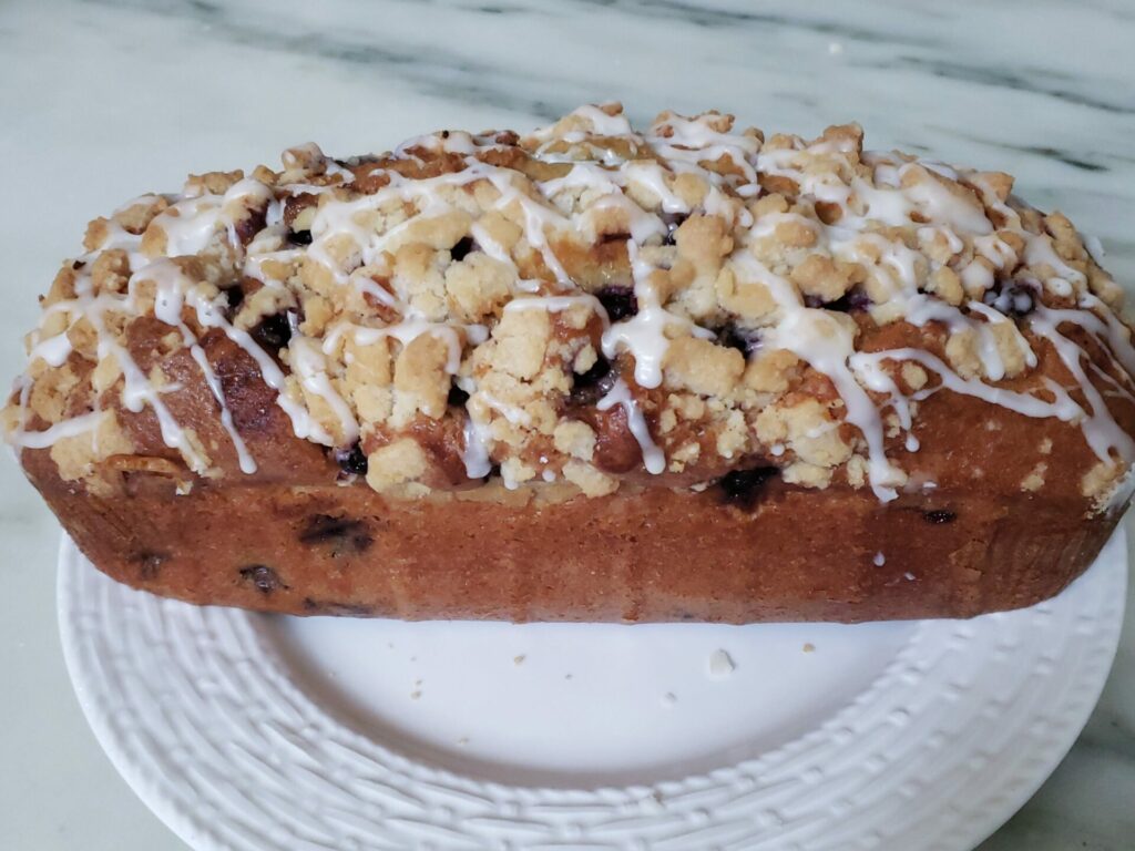 Blueberry Lemon Loaf from Costco