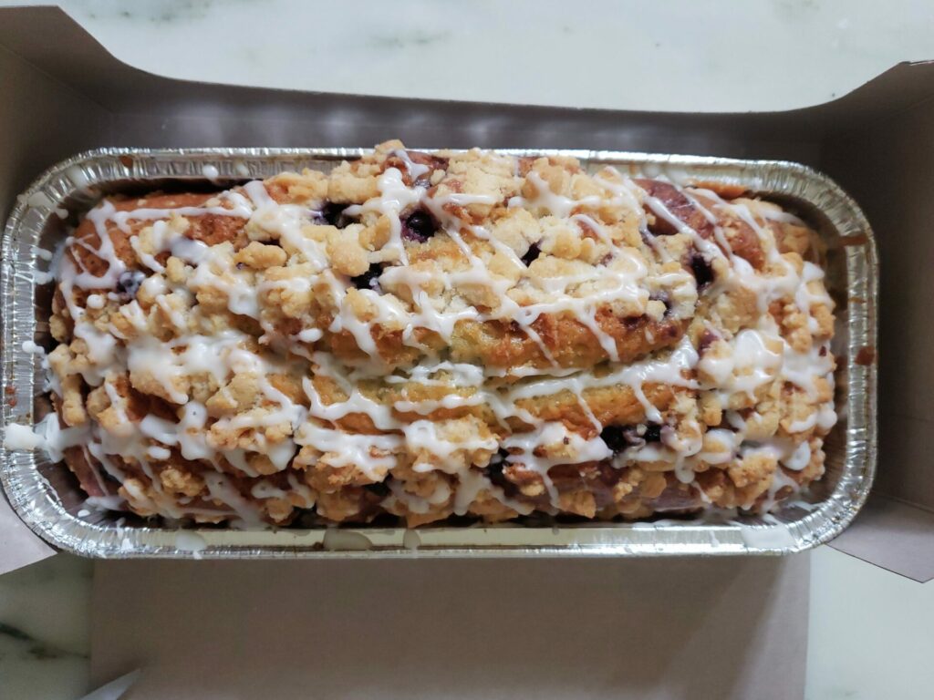 Kirkland Signature Blueberry Lemon Loaf