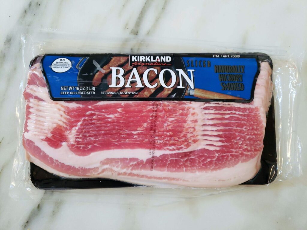 Costco Kirkland Signature Bacon - Keto