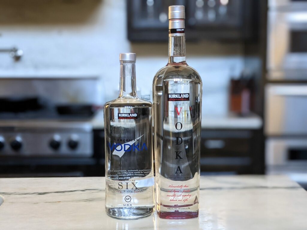 Costco Kirkland Signature Vodkas