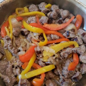 Costco Bratwurst With Peppers