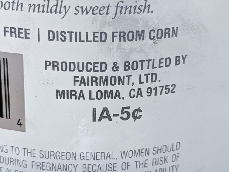 Costco Vodka Mira Loma