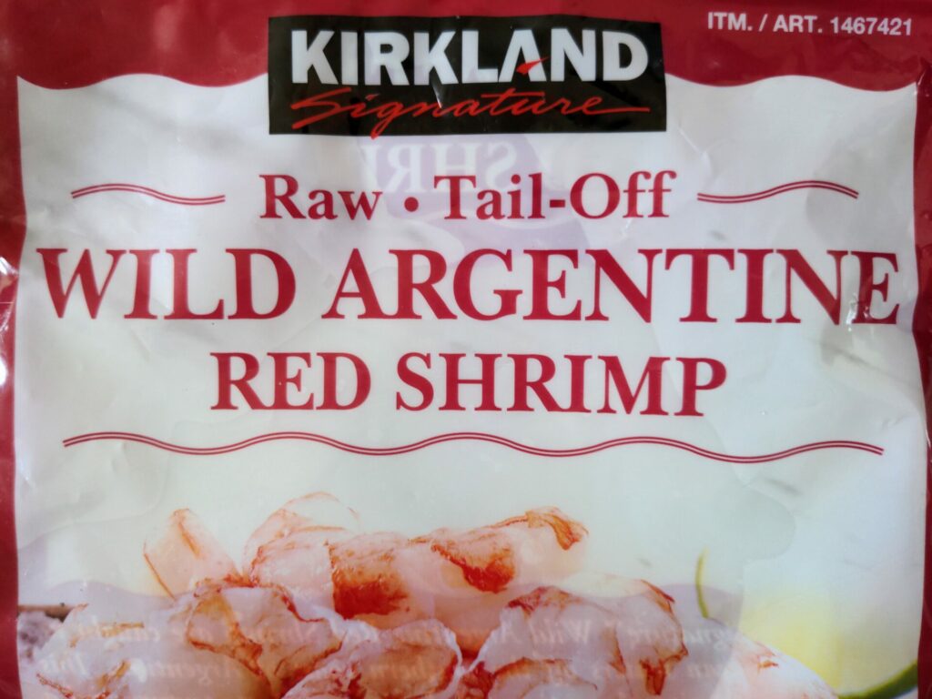 Kirkland Signature Wild Argentine Red Shrimp