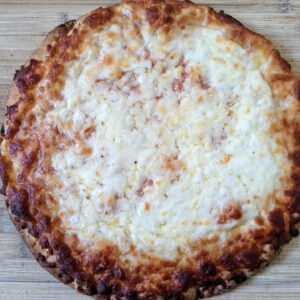Cooked Costco Frozen Cheese Pizza