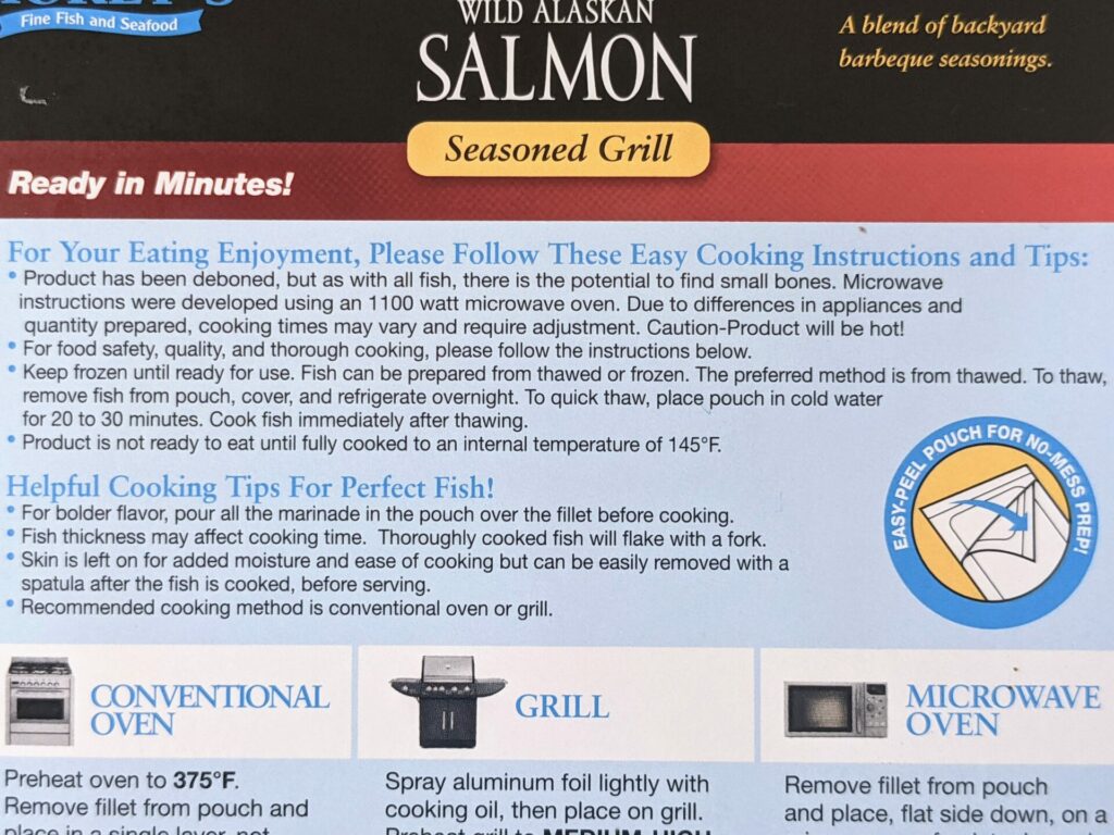 Cooking Tips Morey's Wild Alaskan Salmon Costco