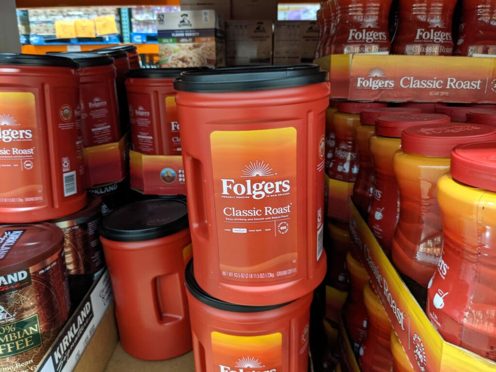 Costco Folgers Ground Coffee