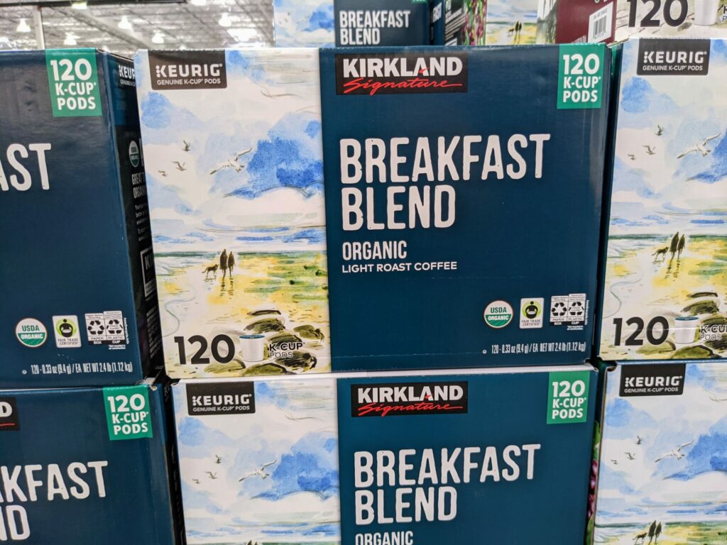 Costco Kirkland Signature Breakfast Blend K Cup Coffee