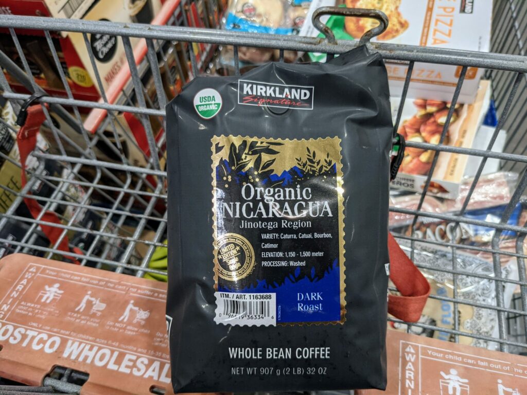 Costco Organic Nicaragua Coffee