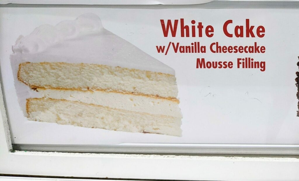 Costco White Vanilla Cake