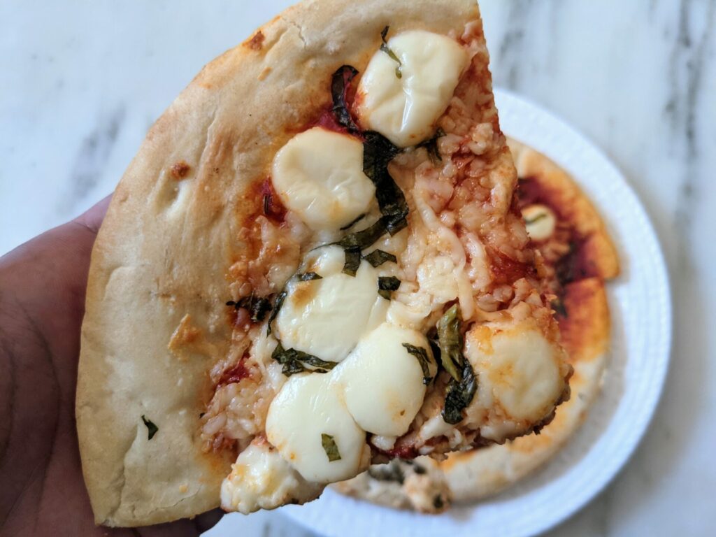 Slice of Margherita Pizza